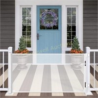 Retractable Baby Gate  33x71  White