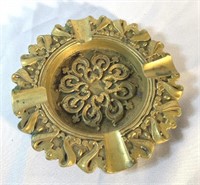 Bronze ashtray 6"diam