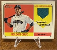 Nelson Cruz 2018 Topps Heritage Clubhouse Collecti