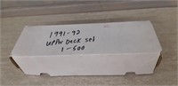 1991-92 Upper Deck 500 card set complete