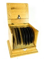 Victor Berliner Zonophone Columbia Storage Box 7"