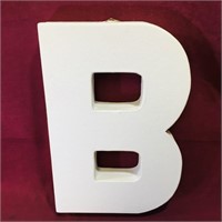 Wall Mount Letter "B"