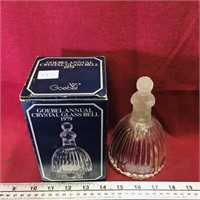 1979 Goebel Annual Crystal Glass Bell & Box