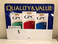 GPC Cigerette Sign