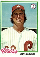 1978 Topps #540 Steve Carlton EX