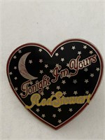 Rod Stewart Tonight I'm Yours vintage tour pin