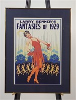 Fantasies of 1929 Donaldson Showprint Poster Print