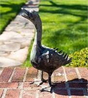 20th Century Bronze Duck