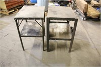 (2) Welding Tables,20"x25"x32" Approx.