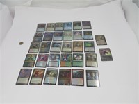 32 cartes HOLO rare Magic The Gathering