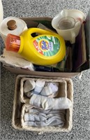 BASKETS & CLEANING SUPPLIES