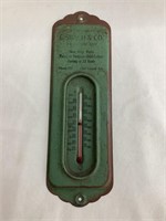 Eisbach & Co. Adv. Metal Thermometer, 8 1/2”T