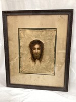 Jesus Christ by Gabriel Von Max Framed Print, 18