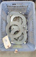 TRAILER HUB CAP CLAMPS- CONTENTS OF CRATE