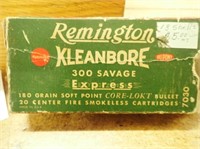 (13) Cartridges Rem. Kleanbore 300 Savage 180 Gr.