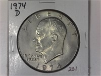 1974-D Ike Dollar