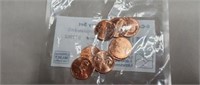 Lincoln Head Anniversary set (8 coins), LHC