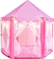 55" Princess Play Tent with LED Lights