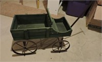 Toy Wagon With Metal Wheels 22"x13"