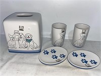 PET FRIENDS TISSUE COVER AND RESTROOM