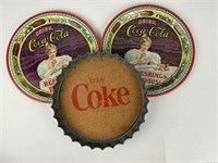 Coca Cola trays Shelbyville