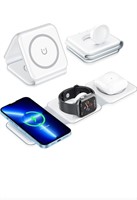 Wireless Charger 3 in 1 QI Magnetic Charger