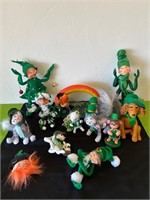 Annalee Mobilitee St. Patricks Dolls 2004, 2012 ++