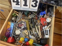 All Kitchen Utensils in Drawer