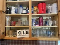 All Glasses in Cabinet
