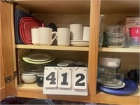Dishes in Cabinet