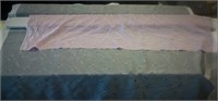 Roll of Iridescent Gray & Pink floral fabric