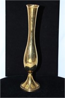 Solid Brass Indian Trumpet Vase