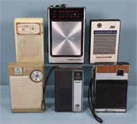 (6) Vintage Transistor Radios