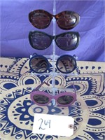 Lot Of 4 Various Bertha Designer Sun Glasses
