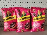 (3) Smartfood Chocolate Glazed Donut Popcorn