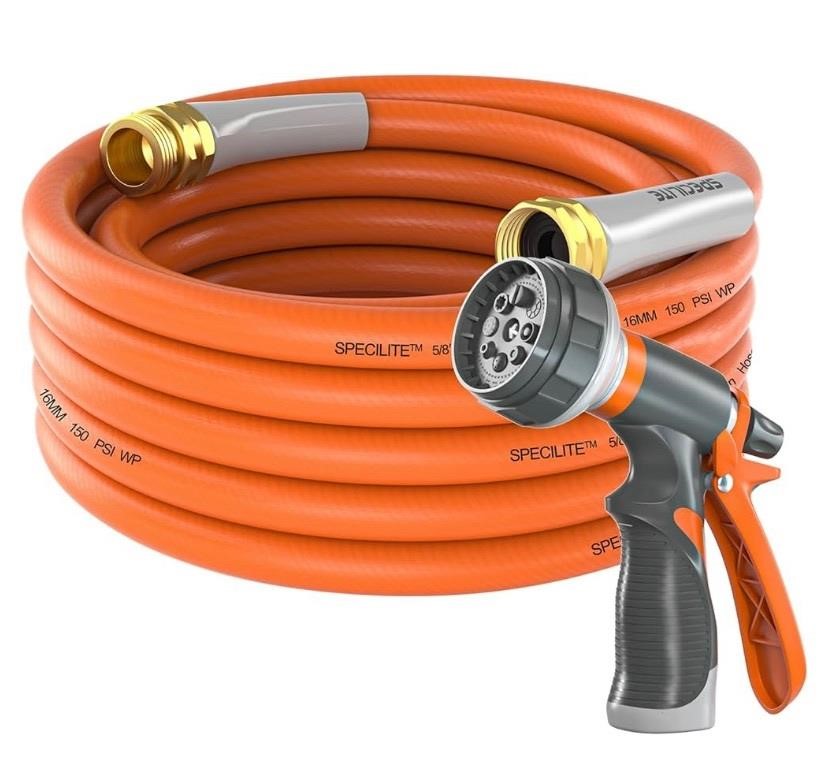 Specilite 25’ heavy duty garden hose