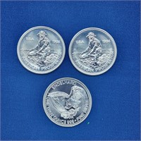 SILVER COINS, BARS, BULLIONS, & MORE