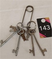 Assorted Old Keys