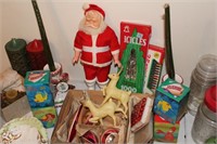 Lot of Vintage Christmas Decor-Ornaments