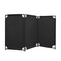 3 Panels Safety Barricade 5.8FT Foldable