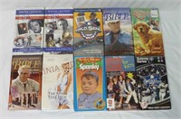 VHS Movies ~ Lot of 10 ~ Sealed