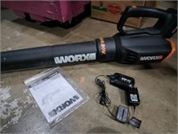 Worx battery operated blower