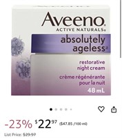 Aveeno Anti Aging Night Cream, Active Naturals