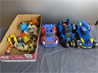 Tray Lot of Various Toys