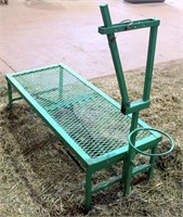 Goat/Sheep Clipping Stand - Metal