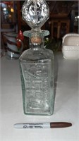 Whiskey liquor decanter  bottle glass alcohol