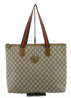 Gucci GG Monogram Canvas Handbag Tote