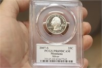 PCGS Graded Silver Quarter