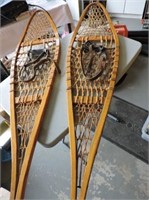 Pair 54" Snow Shoes Original Strapping