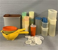 Tupperware Cups, Strainers, & Containers